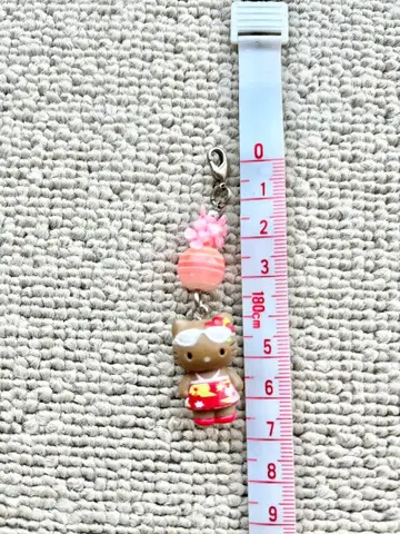 헬로키티 오키나와 지역 한정 키티 키링 갱그로키티