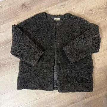 relume 보아 자켓 그레이 머플러 포함