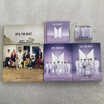 BTS, THE BEST CD BluRay 세트 아크릴 스탠드 포함