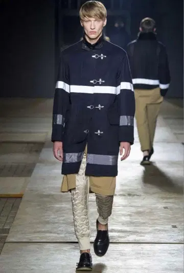 DRIES VAN NOTEN 15AW 파이어맨 코트