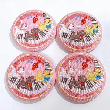 디즈니 자수 캔뱃지 올슉업 4종 세트