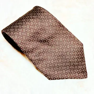 Giorgio Armani 기하학 패턴 넥타이