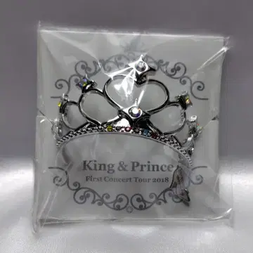 킹프리 티아라 참 포함 팔찌 새상품 미사용