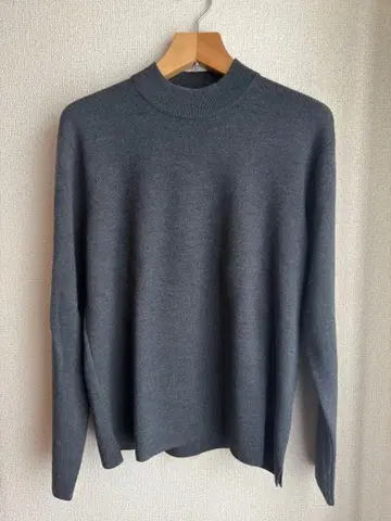 [UNIQLO U] 새상품급 메리노 블렌드 모크넥 스웨터 XL 사이즈