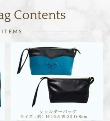 시마무라 치하루 씨 콜라보 겨울왕국 엘사 숄더백만