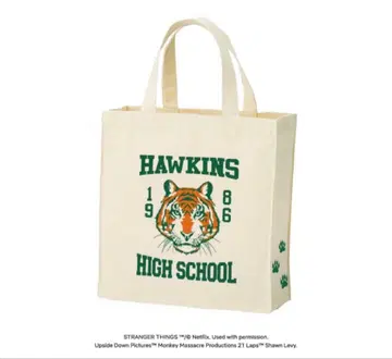 STRANGER THINGS 호킨스 토트백