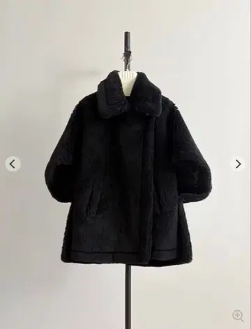 rnyroom 베어 판초 s 블랙