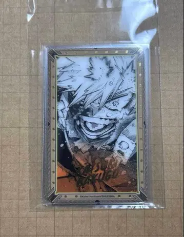 히로아카전 원화전 금박 클리어 카드 바쿠고 카츠키 3