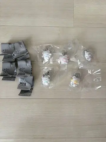 산리오 메지루시 참 복슬복슬 스노우 세미 컴플리트 세트