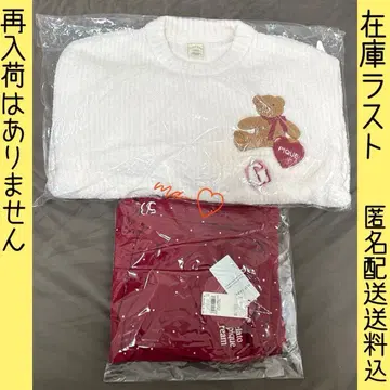 2 젤라또피케 베비모코 베어 사가라 풀오버 도트 무늬 롱 팬츠