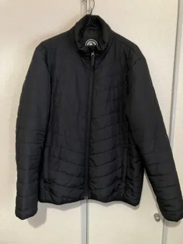 GIORDANO 블랙 퀼팅 자켓