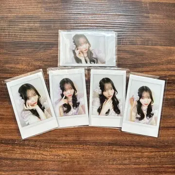 CUTIESTREET 마나베 나기사 폴라로이드 5장 세트