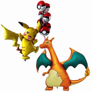 포켓몬 벌룬 풍선 피카츄 벌스데이 생일 리자몽