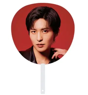 Snow Man 부채 메메 메구로 렌 라이브 굿즈 ON