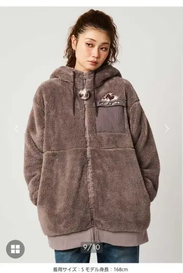 그라니프 그렘린 보아 지퍼 후드티