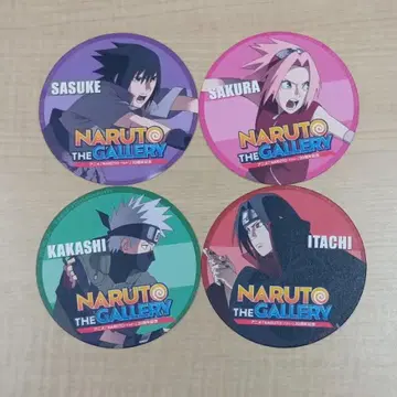 NARUTO THE GALLERY 키친카 특전 코스터 4종
