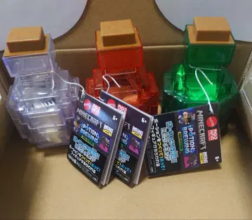 마인크래프트 포션으로 채굴 미니 피규어 3개 세트