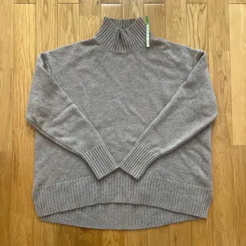 UNITED ARROWS 터틀넥 스웨터 베이지