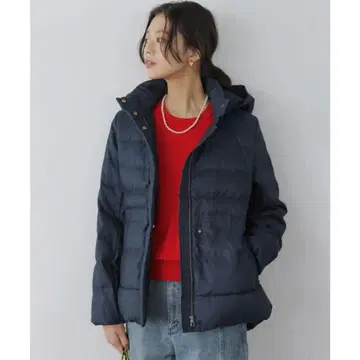 쿠미쿄쿠 네이비 다운 90% 자켓 사이즈 1