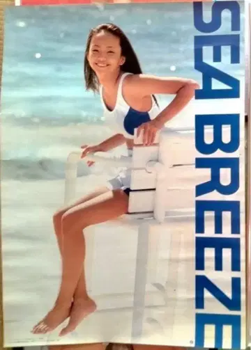 레어! 아무로 나미에 포스터 SEA BREEZE namie amuro