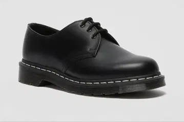 [ APAC 한정판 ] Dr.Martens 1461 화이트 스티치 신발