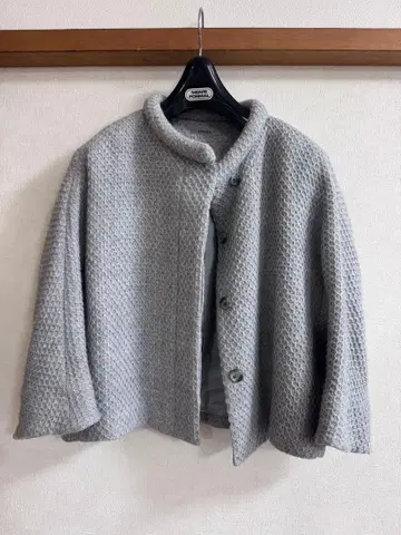 comia 노카라 그레이 자켓