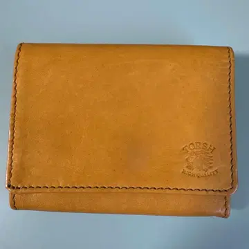 TORSH 브라운 3단 폴더형 지갑