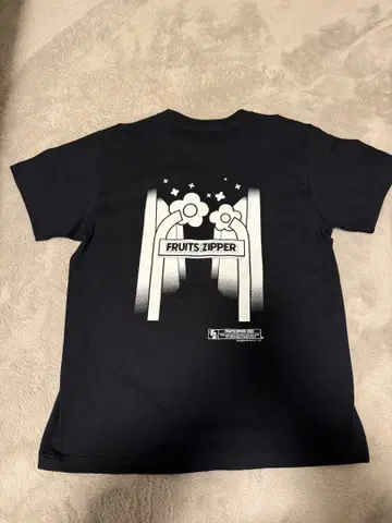 FRUITS ZIPPER 티셔츠 블랙