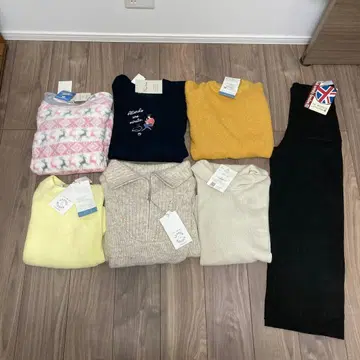 모두 택 포함 새상품 여성용 겨울 의류 묶음 판매 LL