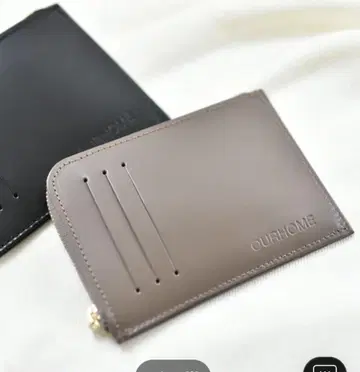 OURHOME 슬림 가죽 미디엄 지갑