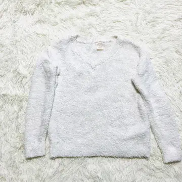 gelato pique 제라피케 복슬복슬 V넥 긴팔 룸웨어 F