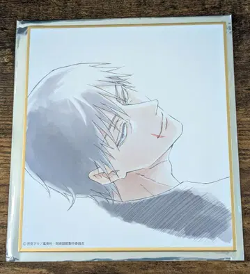 애니메이션 주술회전전 후시구로 토우지 미니 색지