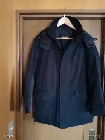 SANYO 남성용 다운 코트 후드 탈부착 가능