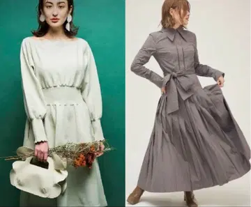 [ 새상품 2개 세트 ] 셀포드 프레이 아이디 원피스