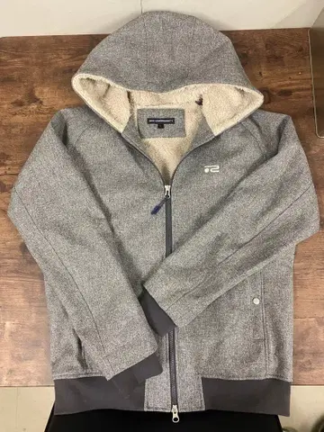 Rosasen 로사센 보아 자켓 후드티 그레이 L 사이즈