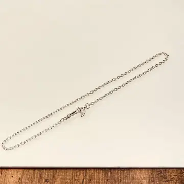 퍼스트 애로우즈 체인 목걸이 액세서리 SILVER 각인