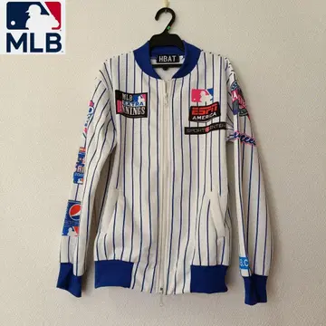 레어 MLB 올스타 기업 콜라보 자켓 HBAT 양면 디자인 L