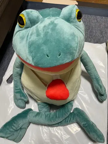 개구리 봉제 인형
