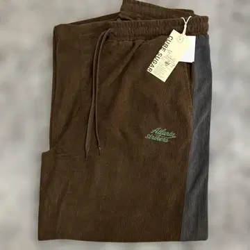 CUBE SUGAR 브라운 와이드 팬츠 M