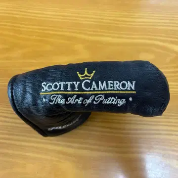 레어템! 천연 가죽 Scotty Cameron 퍼터용 골프헤드커버