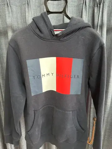 TOMMY HILFIGER 네이비 후드티 L 사이즈