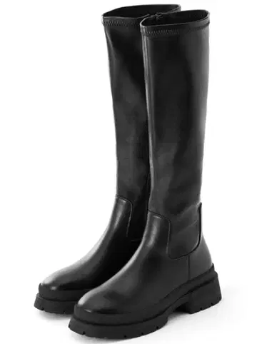 GRL [zr855] 탱크 밑창 롱 부츠 24.0cm