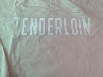 TENDERLOIN 7부 소매 트레이닝복 키나리색