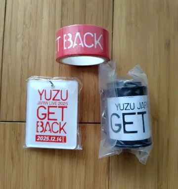 유즈 GET BACK JAPAN 가챠 3개 세트