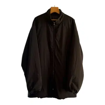 [ stein ] 블랙 오버 사이즈 집업 자켓