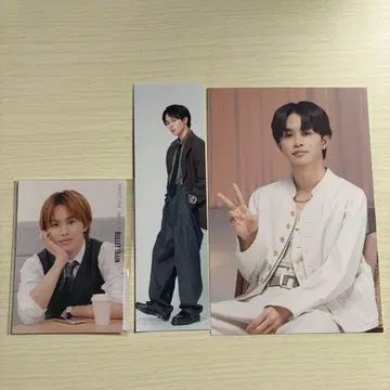 타쿠야 3종 세트 엽서 트레이딩 카드