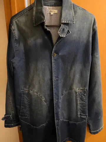 한계 가격 인하 데님 체스터 코트