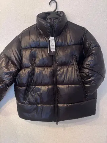 MUSINSA F.ILLUMINATE 다운 자켓 블랙 M 사이즈