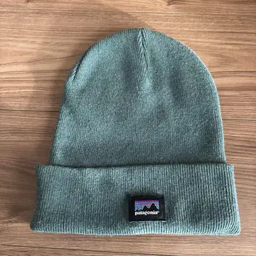 patagonia 그린 니트 모자