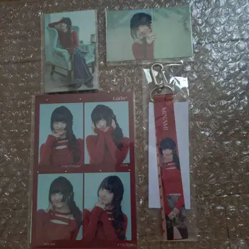 Girls2 온라인 캡슐 히시다 미나미 4점 세트